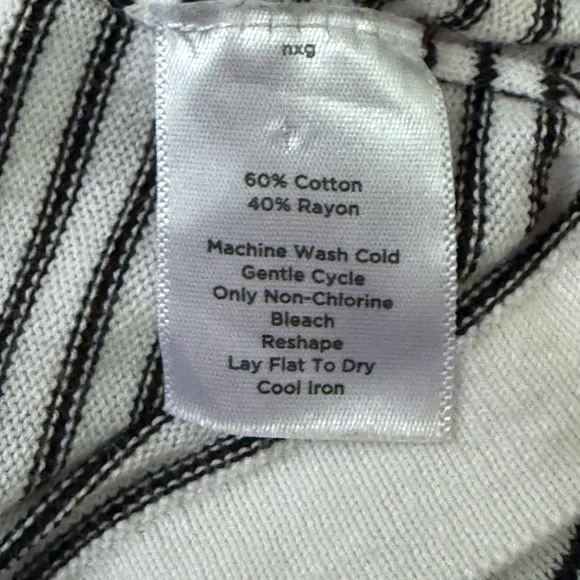 Talbots Striped Knit Sweater - Picture 3 of 3